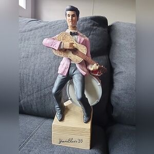 Yours Elvis 55 McCormick Whiskey Decenter Music Box